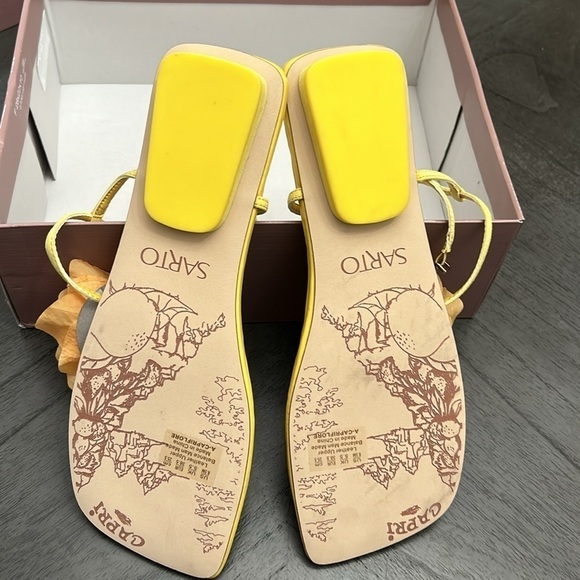 FRANCO SARTO   Capriflore Sandal In Lemon - Picture 3 of 6